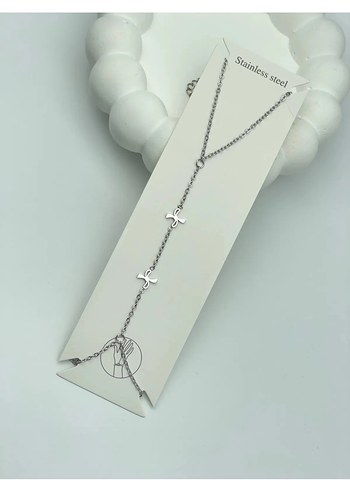 Zincir Detaylı Altın Renkli Kadın El Zinciri - Görsel 10