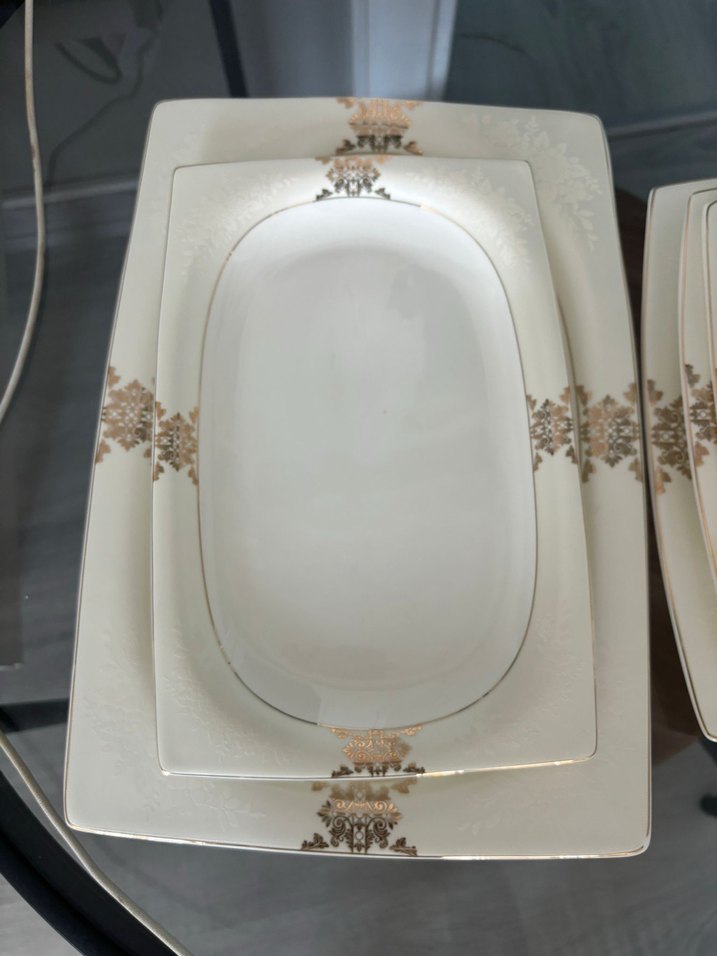 Modern Klasik Beyaz Yemek Takımı - Görsel 2