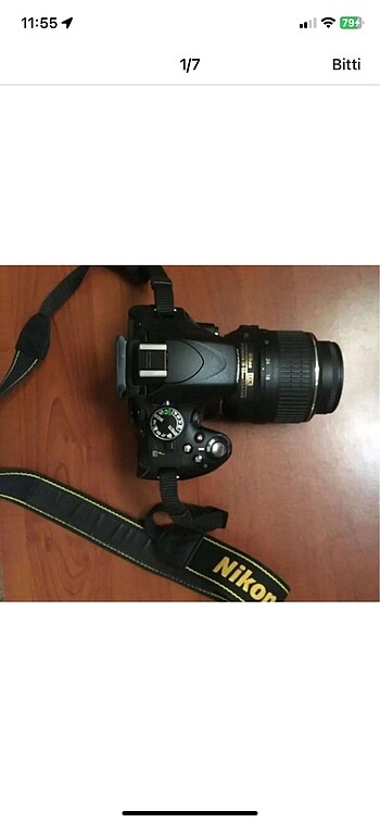 Nikon d5100 profesyonel fotoğraf makinesi