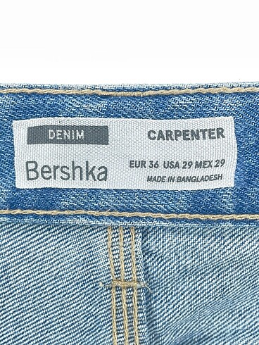 36 Beden mavi Renk Bershka Jean / Kot %70 İndirimli.