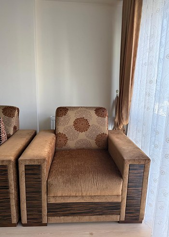 Diğer Koyu Kahverengi Oturma Odası Mobilya Takımı