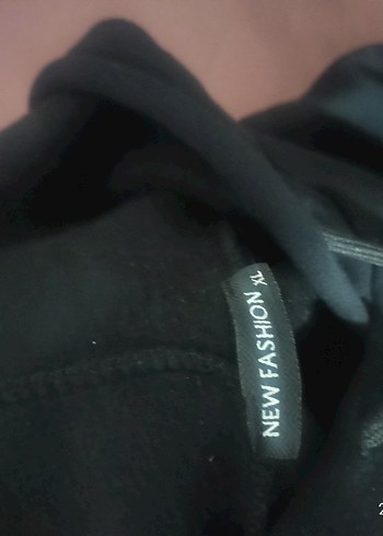 Diğer Siyah Kapüşonlu Beşiktaş Baskılı Erkek Sweatshirt