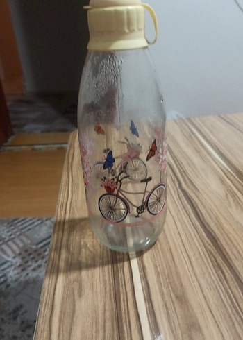 Pastel Bej Desenli Su Şişesi - Görsel 3