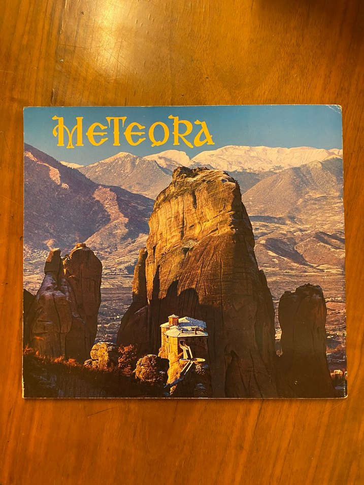1987 Basım Meteora Kitabı - Görsel 2