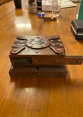 Ahşap Vintage Küllük - Görsel 4