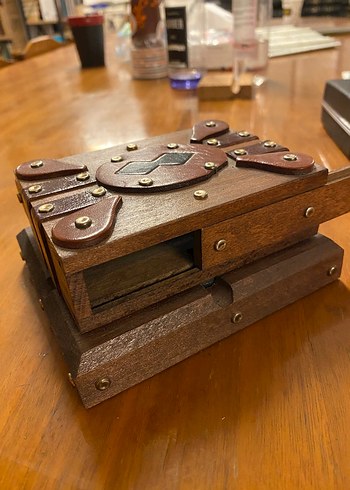 Ahşap Vintage Küllük - Görsel 5