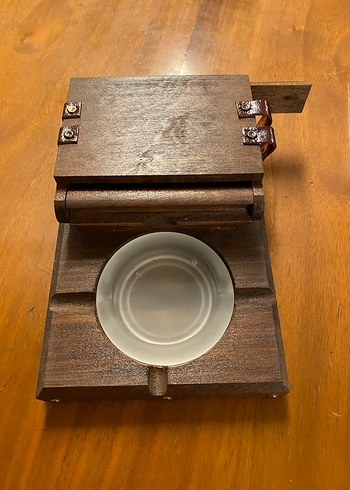 Ahşap Vintage Küllük - Görsel 6