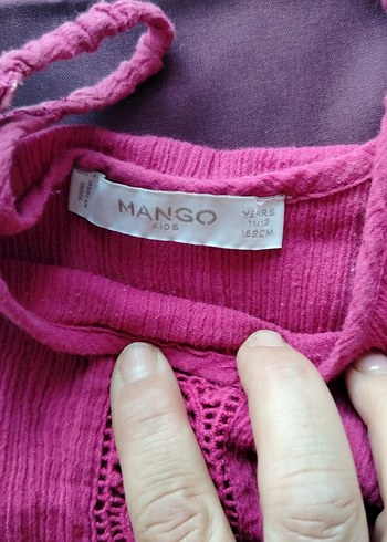 Kız Çocuk Pembe Askılı şile beziElbise - Görsel 3