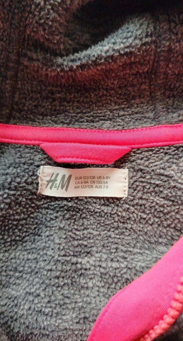 Kız Çocuk Gri Kapüşonlu Fermuarlı Ceket - Görsel 5