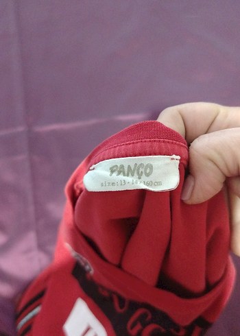 Kız Çocuk Kırmızı Baskılı Tişört - Görsel 5