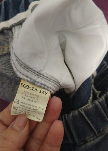 Kadın Gri Bol Kesim Kot Pantolon - Görsel 4