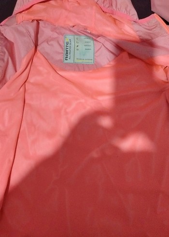 Kız Çocuk Pembe Fermuarlı rüzgarlık - Görsel 4