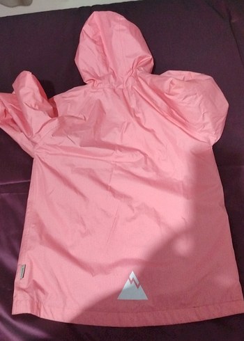 Kız Çocuk Pembe Fermuarlı rüzgarlık - Görsel 3