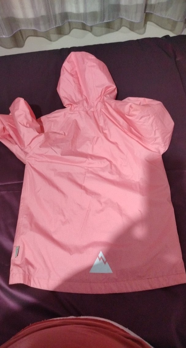 Kız Çocuk Pembe Fermuarlı rüzgarlık - Görsel 3