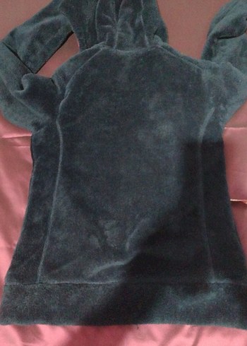 Siyah Kadın Fermuarlı Yumuşak Mont - Görsel 5