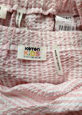 Pembe bluz Etek Volanlu takım Detaylı - Görsel 7