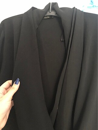 m Beden Siyah Çıtçıtlı Bodysuit