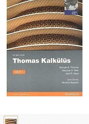 Thomas Kalkülüs 1.Cilt