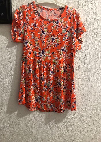 Renkli Çiçek Desenli Bohem Elbise - Görsel 5