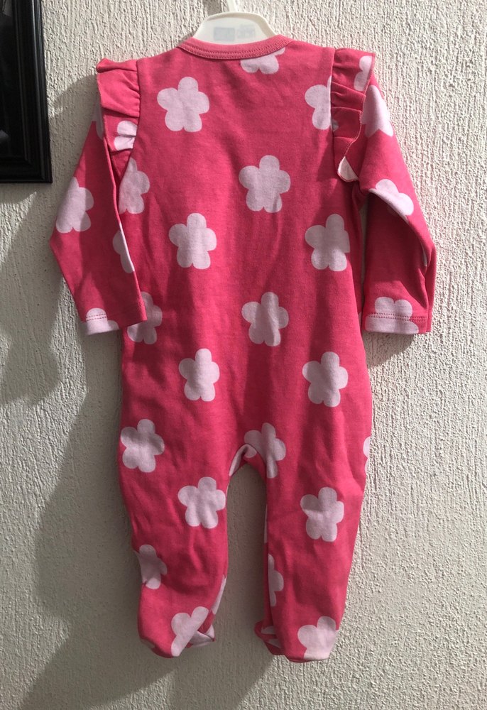 Pembe Bulutlu Bebek Tulum - Görsel 5