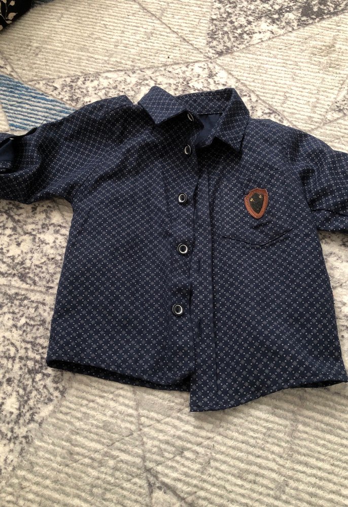 Erkek bebek gömleği - Görsel 5