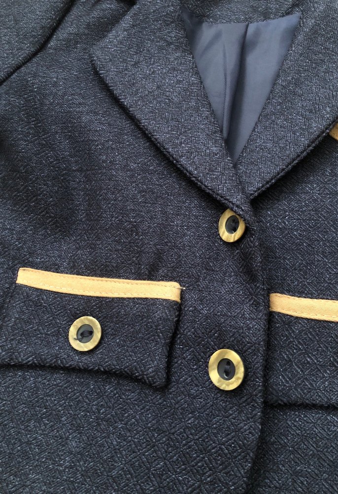 Erkek Çocuk Kahverengi Denim Ceket - Görsel 3