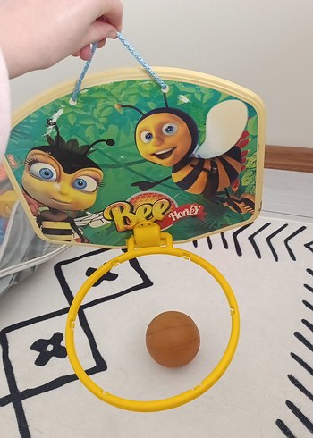 Renkli Arı Temalı Mini Basketbol Seti - Görsel 2