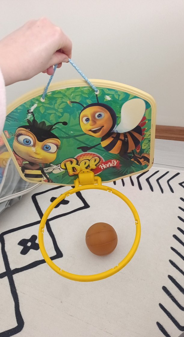 Renkli Arı Temalı Mini Basketbol Seti - Görsel 2