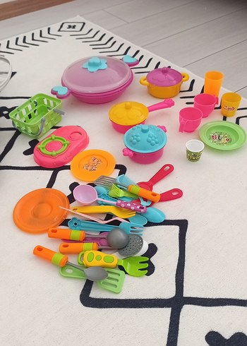 Renkli Oyuncak Mutfak Seti - Görsel 3