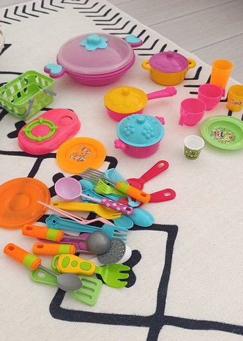 Renkli Oyuncak Mutfak Seti - Görsel 4