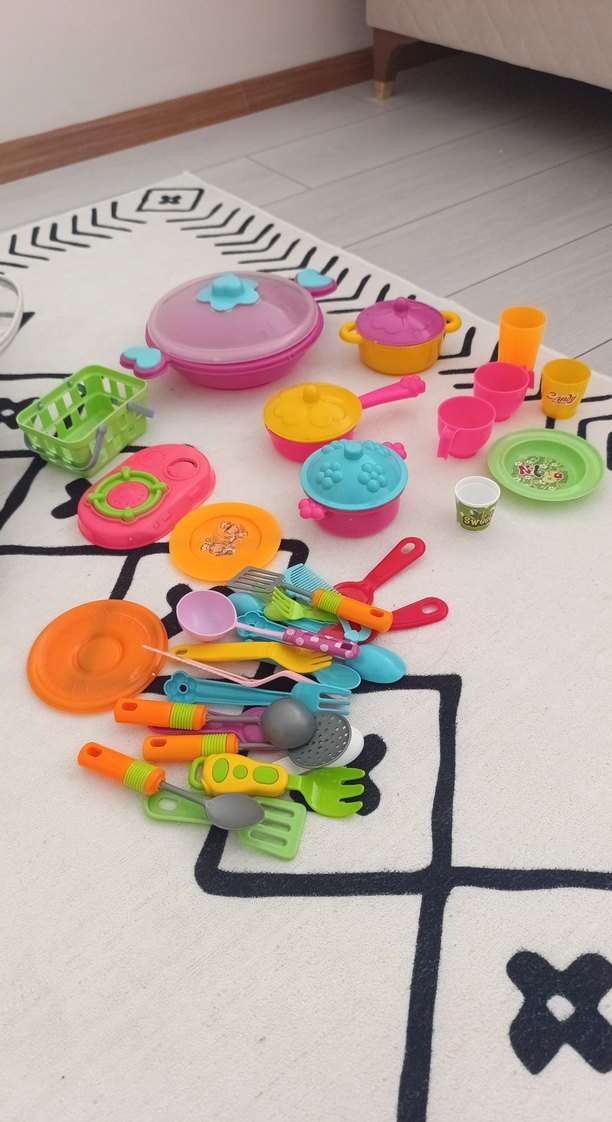 Renkli Oyuncak Mutfak Seti - Görsel 2