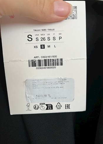 Zara Oversize Blazer Ceket - Görsel 3