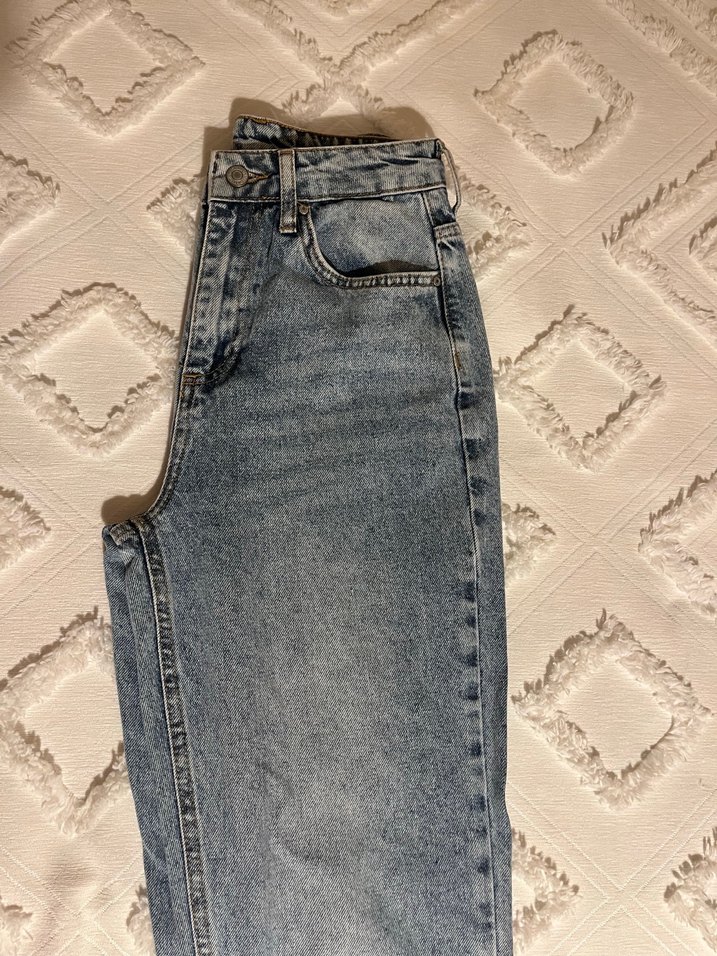 Denim Kadın Mom Jean - Görsel 3