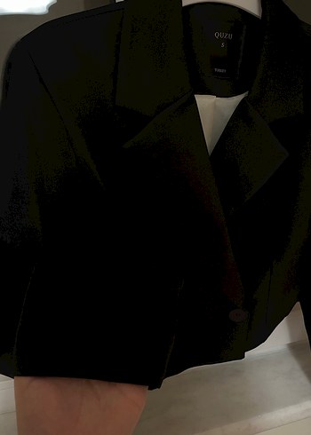Quzu Crop Blazer - Görsel 4
