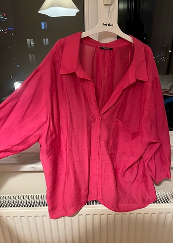 İkili Oversize Gömlek - Görsel 5