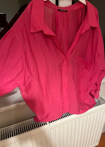 İkili Oversize Gömlek - Görsel 8