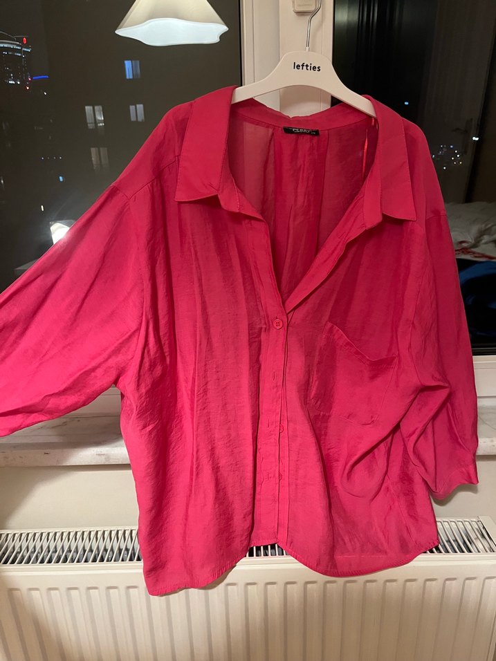 İkili Oversize Gömlek - Görsel 5