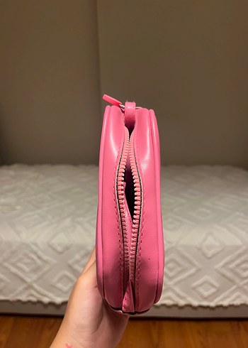 Pembe Çapraz Çanta - Görsel 4