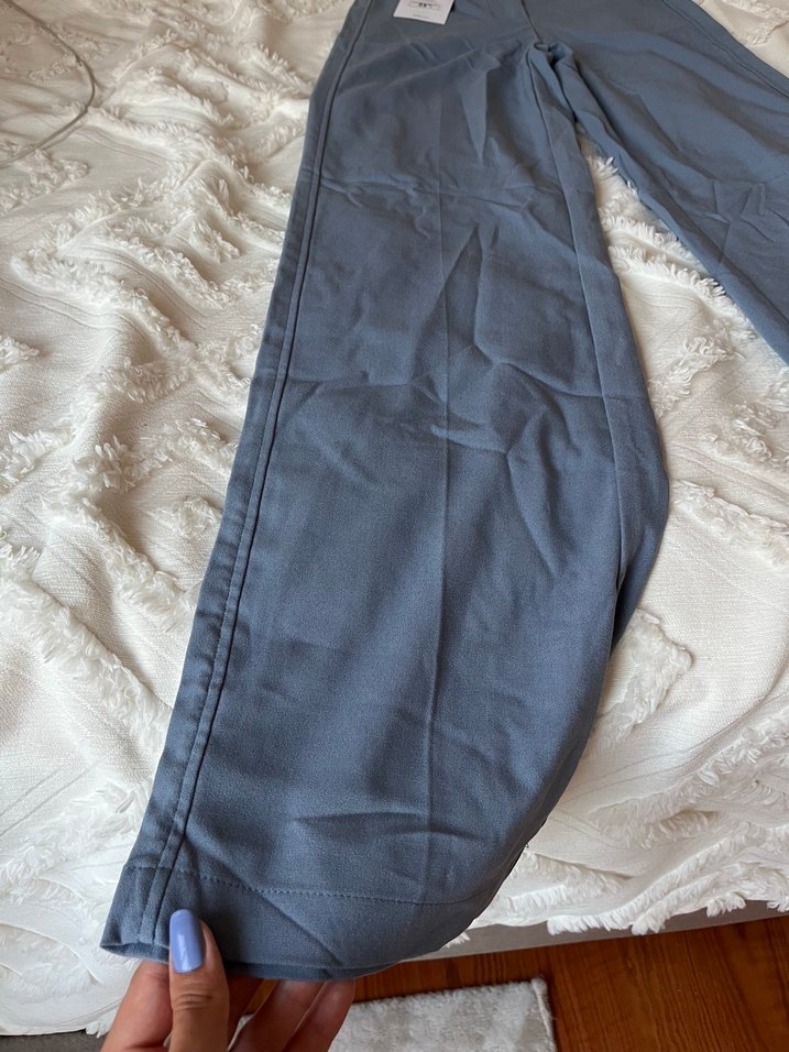 Bershka wide leg pantalon - Görsel 3