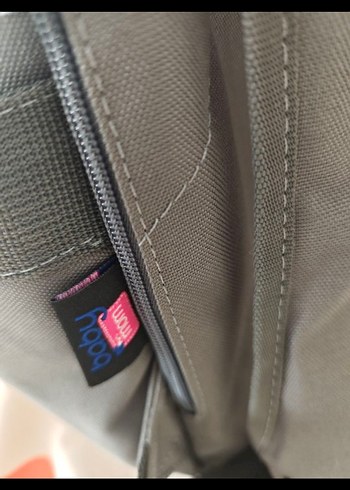 Gri Baskılı Bebek Çantası - Görsel 3