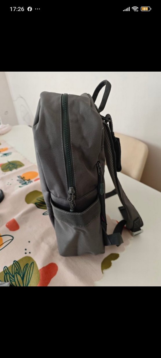 Gri Baskılı Bebek Çantası - Görsel 5