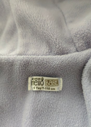 Kapüşonlu Lila Kız Çocuk Mont - Görsel 4