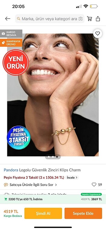  Beden guvrnlik zincirli pandora