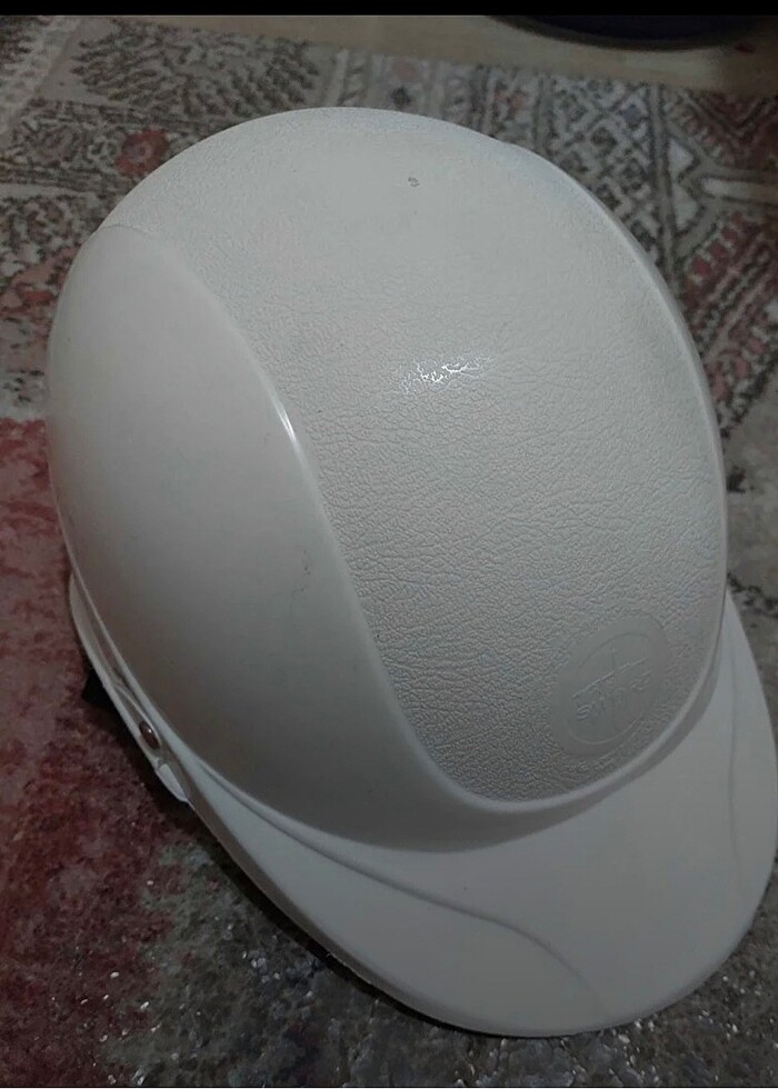 Beyaz yarım jokey kask - Görsel 2