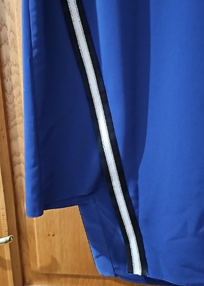 Rue dan alinmis mavi elbise - Görsel 2