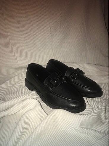 Diğer Siyah loafer ayakkabı