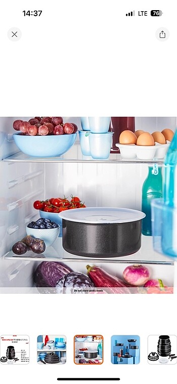  Beden siyah Renk Tefal ingenio 1x 12 parça set