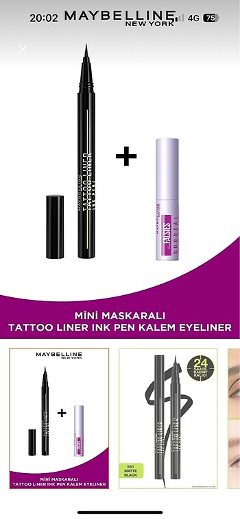 Loreal Paris liner