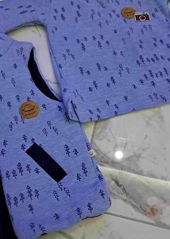 Kız Çocuk Gri Baskılı Fermuarlı Ceket - Görsel 14