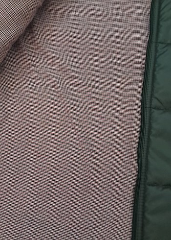 Gri Kapüşonlu Kadın Şişme Yelek - Görsel 7